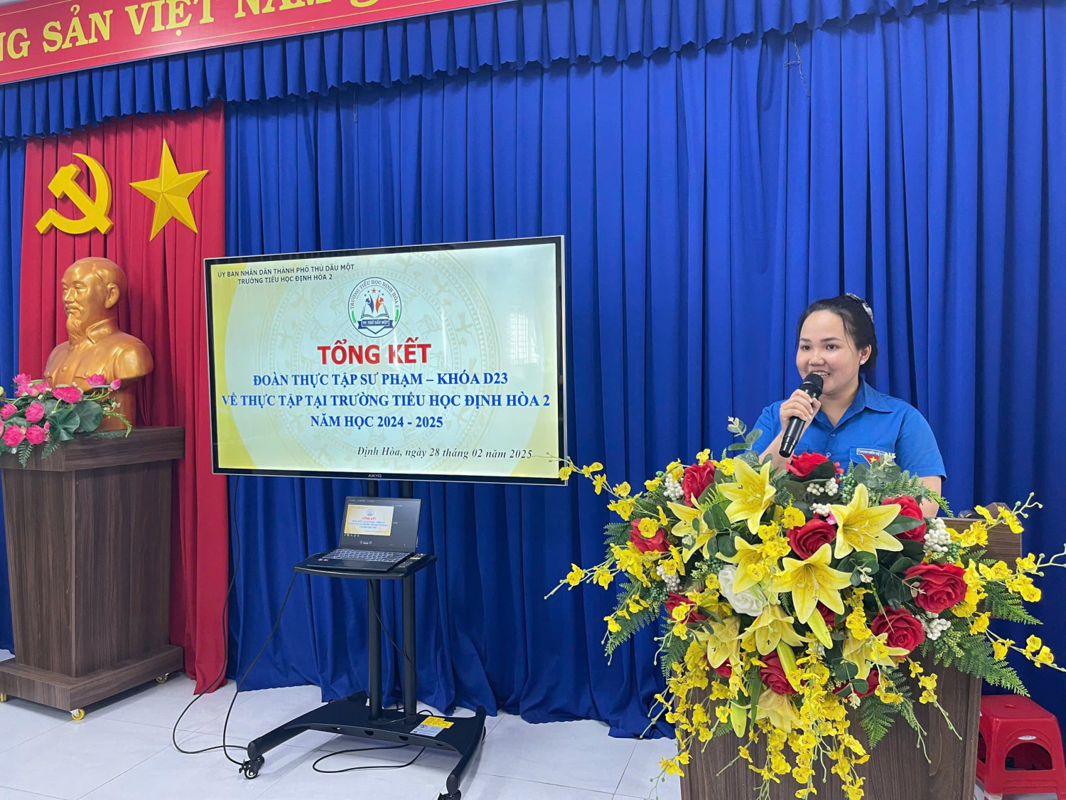 Tổng kết kì Thực tập năm 2 khóa D23 năm học 2024-2025