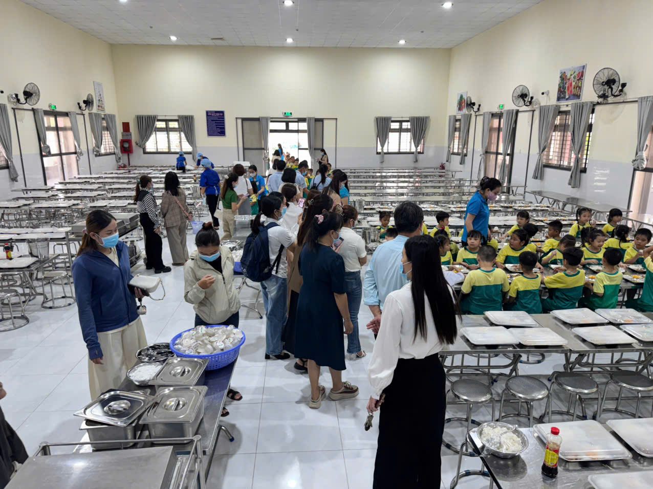 TIẾT HỌC XANH THỰC TẾ BỮA ĂN HỌC ĐƯỜNG