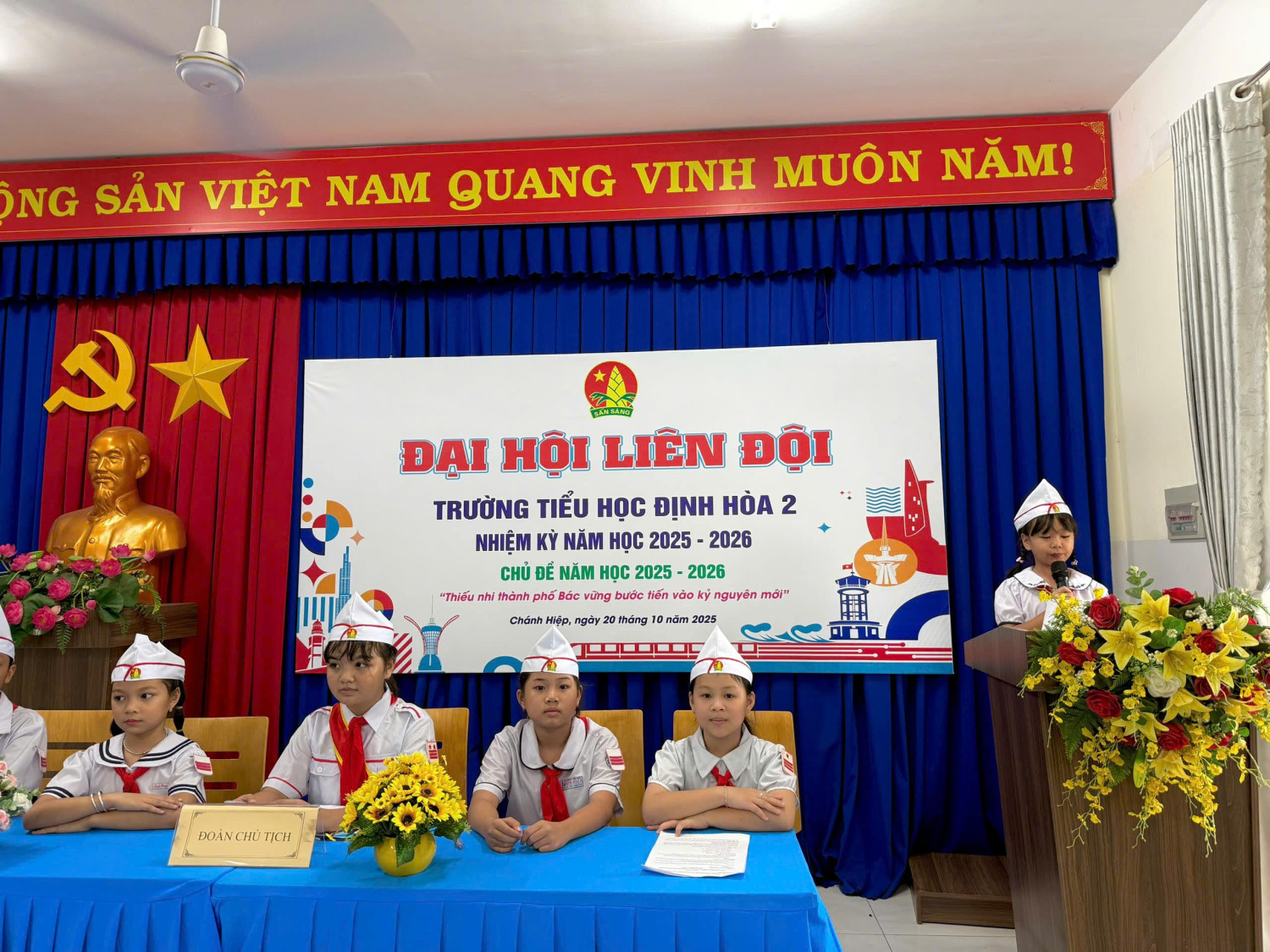 🏵️🏵️ĐẠI HỘI LIÊN ĐỘI TRƯỜNG TIỂU HỌC ĐỊNH HOÀ 2