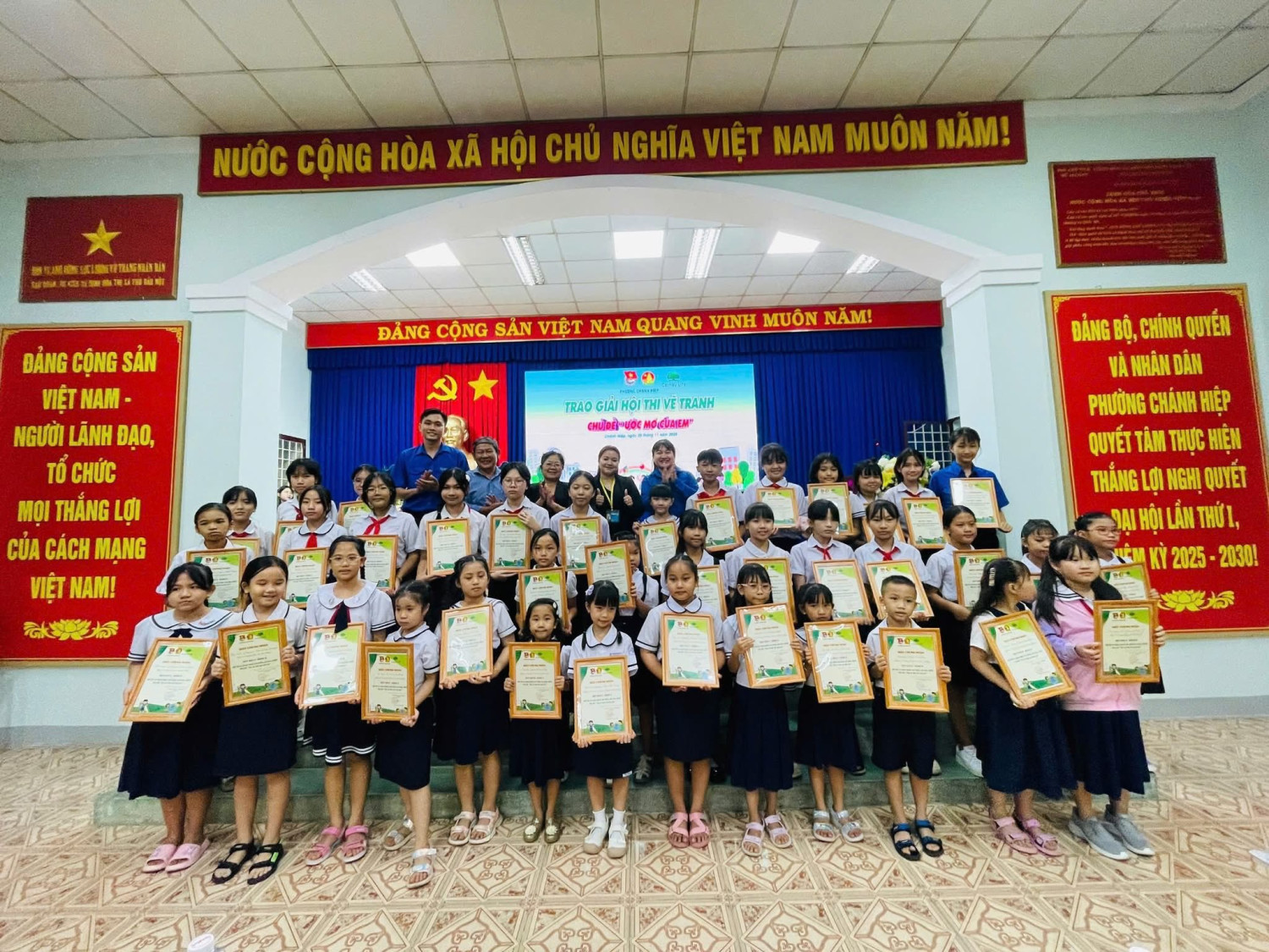 HỘI THI VẼ TRANH “EM VẼ ƯỚC MƠ CỦA EM”