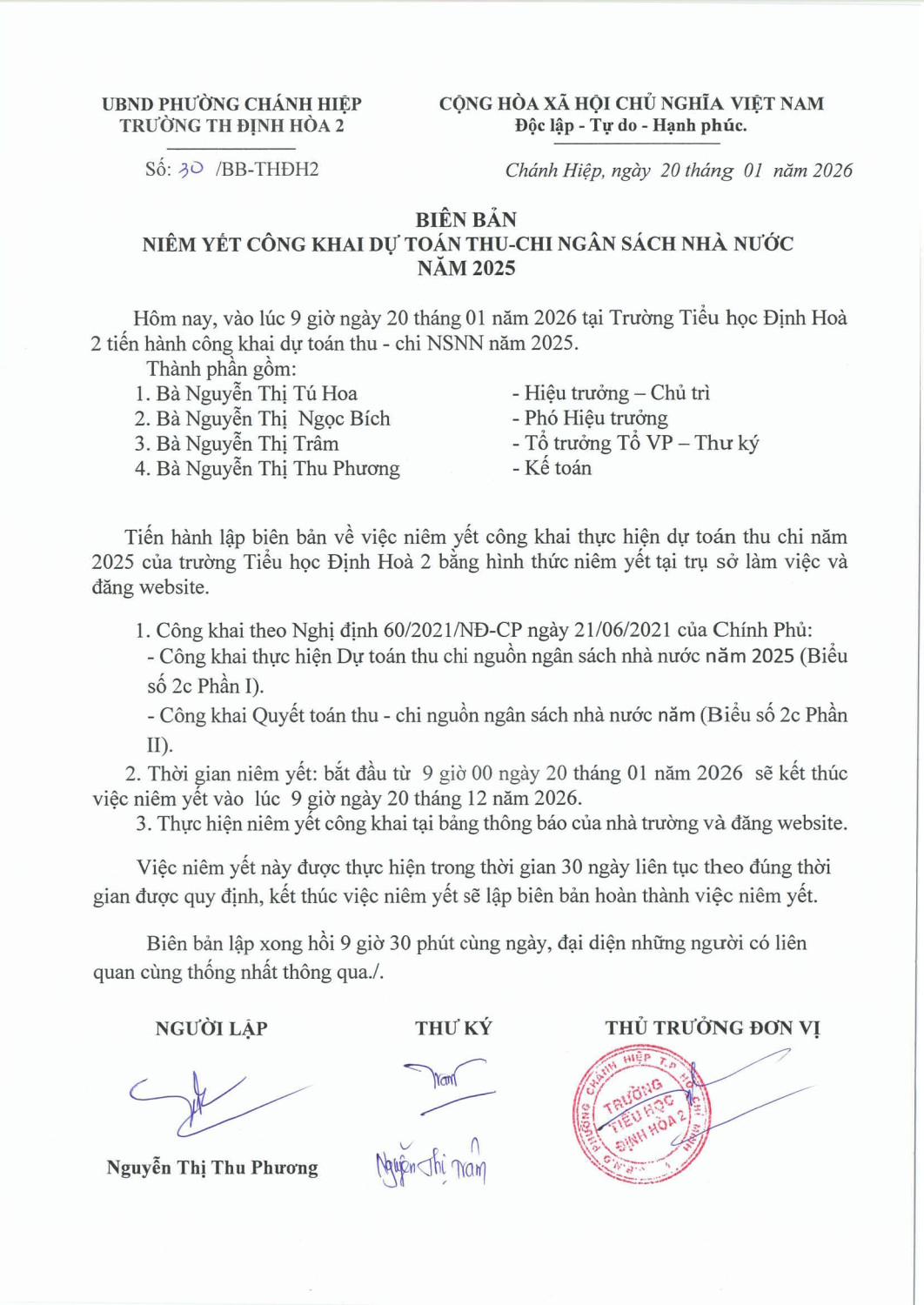 CONG KHAI THU CHI N2025 2