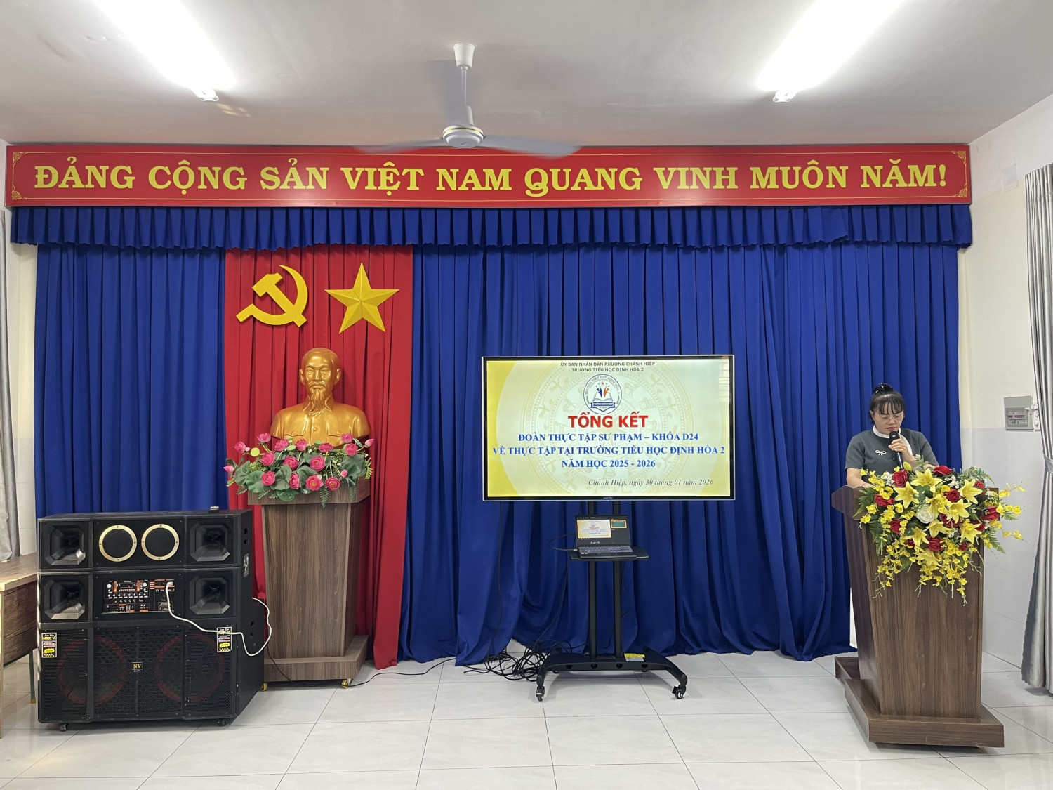 Lễ tổng kết đoàn thực tập sư phạm – Khóa D24