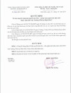 Công khai quyết toán thu chi quí 1/2024