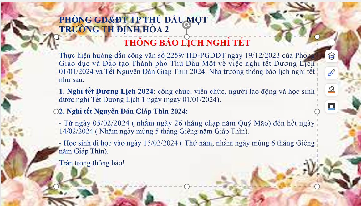 Lịch nghỉ tết Dương Lịch và Tết Nguyên Đán Giáp Thìn 2024