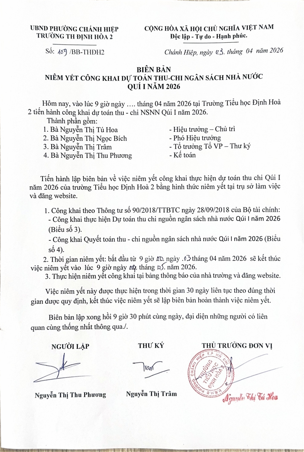 QD CONG KHAI QUI I N2026 hình ảnh 1