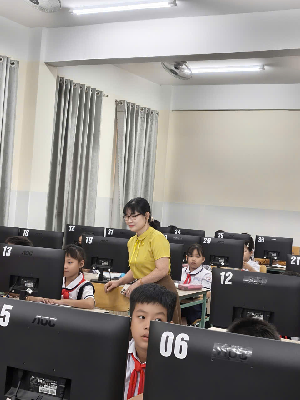 Thử nghiệm đánh giá năng lực học sinh lớp 3.