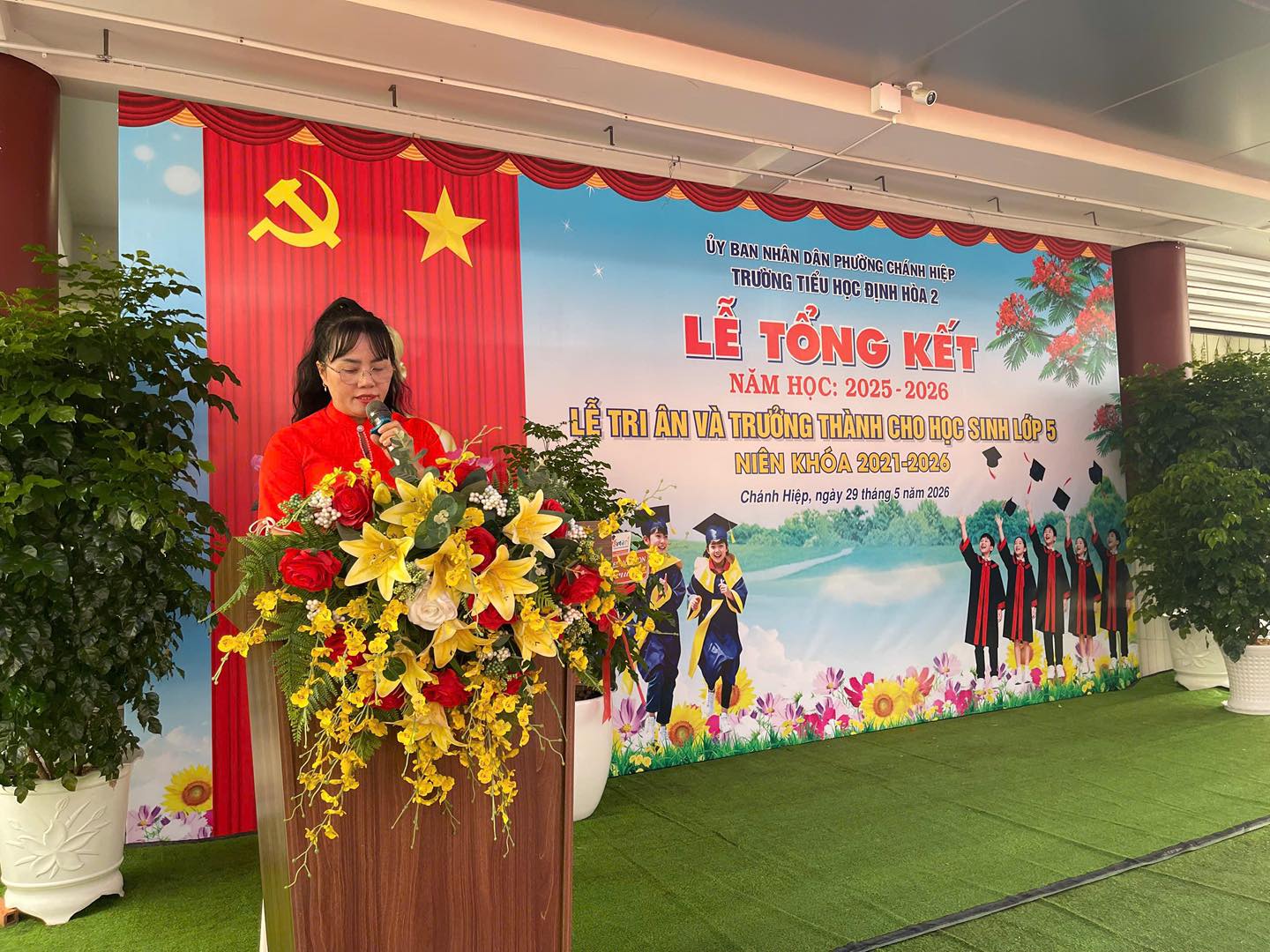 Tổng kết năm học 2025–2026 và tri ân học sinh lớp 5