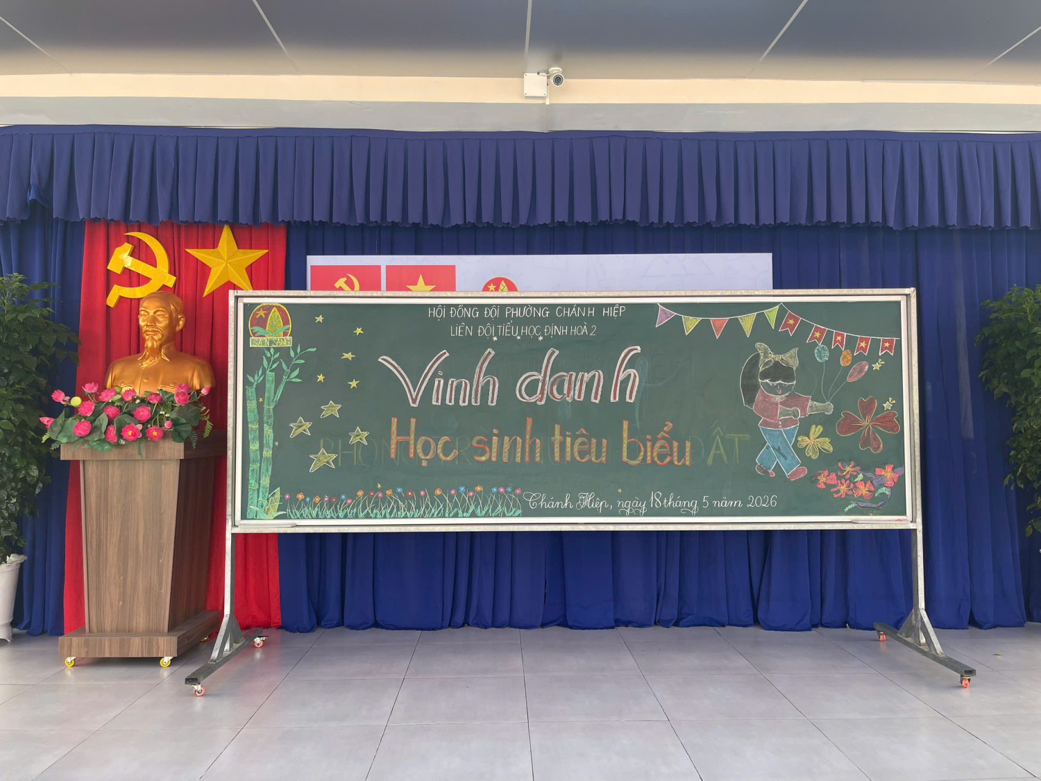 Vinh danh học sinh tiêu biểu